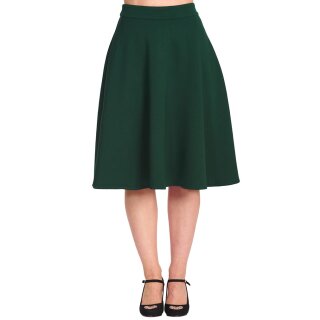 Banned Retro Circle Skirt - Etta Swing Green 4XL