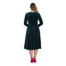 Banned Retro Robe vintage - Royal Evening Emerald