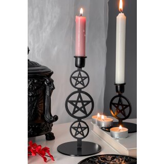 KILLSTAR Kerzenständer - Pentagram Medium
