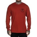 Sullen Clothing Langarm T-Shirt - Ever Teracotta 4XL