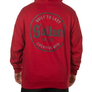 Sullen Clothing Hoodie - Mfg Solid Chili Pepper M