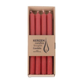 Richard Wenzel Candles 4-Pack - Rustic Ruby