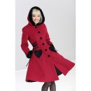 Hell Bunny Cappotto depoca - Scarlet Red