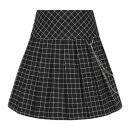 Hell Bunny Pleated Mini Skirt - Tate