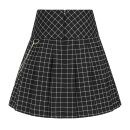 Hell Bunny Pleated Mini Skirt - Tate