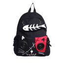 Banned  Backpack with Speakers - Cat Red