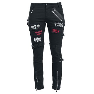 Kuroneko Pantaloni jeans - Punk Trousers W: 28