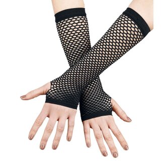Erogance Gloves - Long Fishnet