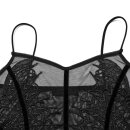 Punk Rave Strappy Top - Flower Cage 4XL