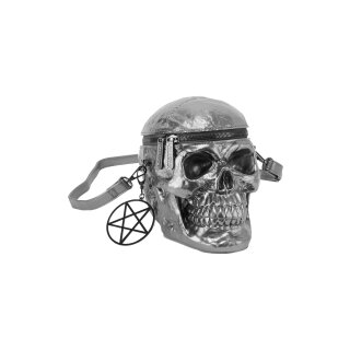 KILLSTAR Skull Handbag - Grave Digger Skull Gunmetal