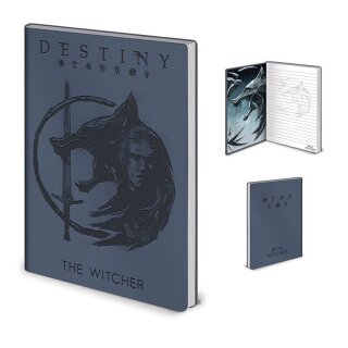 The Witcher Cuaderno - The Sigils And The Wolf