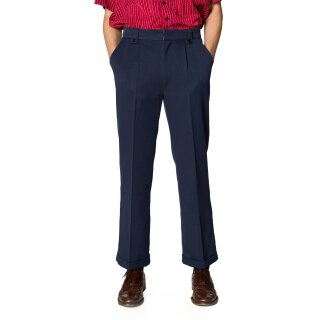 Banned Retro Pantaloni - Get In Line Navy