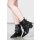 KILLSTAR Ankle Boots - Callista Black Studs