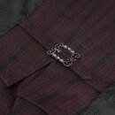 Devil Fashion Chaleco - Tailed Waistcoat Bordeaux