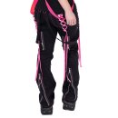 Poizen Industries Trousers - Fuse Black/Pink
