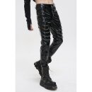 Devil Fashion Faux-Leather Trousers - Slick