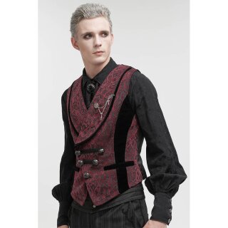 Devil Fashion Vest - Lord Waistcoat Bordeaux