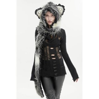 Devil Fashion Kapuzenschal - Snowbear