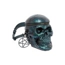 KILLSTAR Skull Handbag - Grave Digger Skull Green Oil Slick