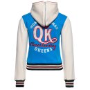 Queen Kerosin chaqueta de la universidad - QK Hoodie Blue