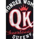 Queen Kerosin College Jacke - QK Hoodie Schwarz-Rot