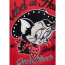 Queen Kerosin chaqueta de la universidad - Rebel Red