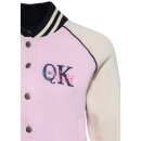 Queen Kerosin chaqueta de la universidad - Poodle Pink