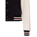 Queen Kerosin College Jacket - Blanko Black