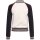 Queen Kerosin College Jacket - Blanko Cream-Black