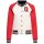 Queen Kerosin College Jacket - Blanko Cream-Red