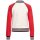 Queen Kerosin College Jacket - Blanko Cream-Red