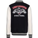 King Kerosin College Jacket - Rebel Black