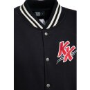 King Kerosin College Jacket - Rebel Black
