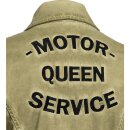 Queen Kerosin Workwear Kleid - Motor Service Olive XL