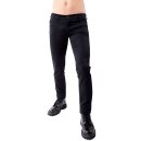 Black Pistol Jeans Trousers - Close Pants Black Denim