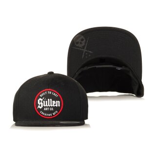 Sullen Clothing Casquette Snapback - Factory Black/Red