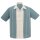 Steady Clothing Vintage Bowling Shirt - The Harper Sea Foam