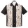 Steady Clothing Vintage Bowling Shirt - Vegas Light Panel Black