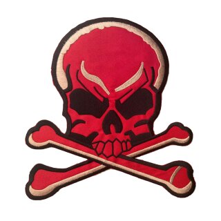 Rock Daddy Patch - Red Skull