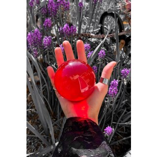 KILLSTAR Kristallkugel - Crystal Ball Red 80mm