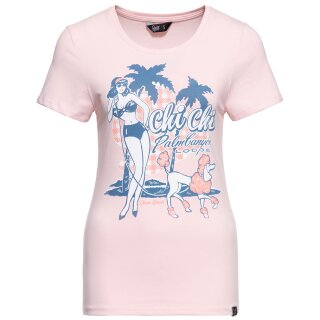 Queen Kerosin T-Shirt - Chi Chi Beach Poodle Pink