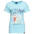 Queen Kerosin Camiseta - Im Not Your Angel Sky Blue