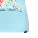 Queen Kerosin T-Shirt - Im Not Your Angel Sky Blue