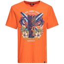 King Kerosin T-Shirt - Tiki Surf Shop Orange L