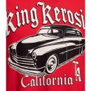 King Kerosin T-Shirt - California Greaser Rouge