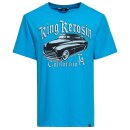 King Kerosin T-Shirt - California Greaser Blau