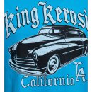 King Kerosin T-Shirt - California Greaser Bleu
