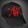 Hyraw Cappellino da baseball - Red Ace Curved Brim