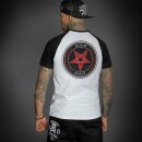 Hyraw Camiseta Raglan - Devil Inside