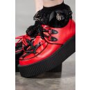 KILLSTAR Platform Sneakers - Hexellent Creepers Black/Red